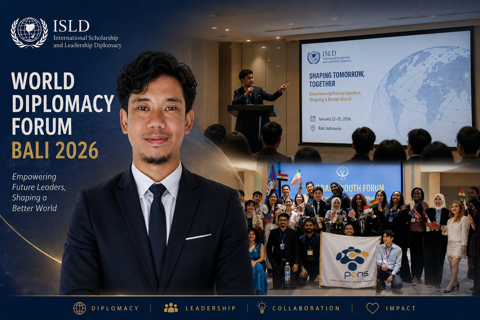 Dosen AKBIL dari KLU ini Terpilih Menjadi Delegasi Indonesia di World Diplomacy Forum 2026