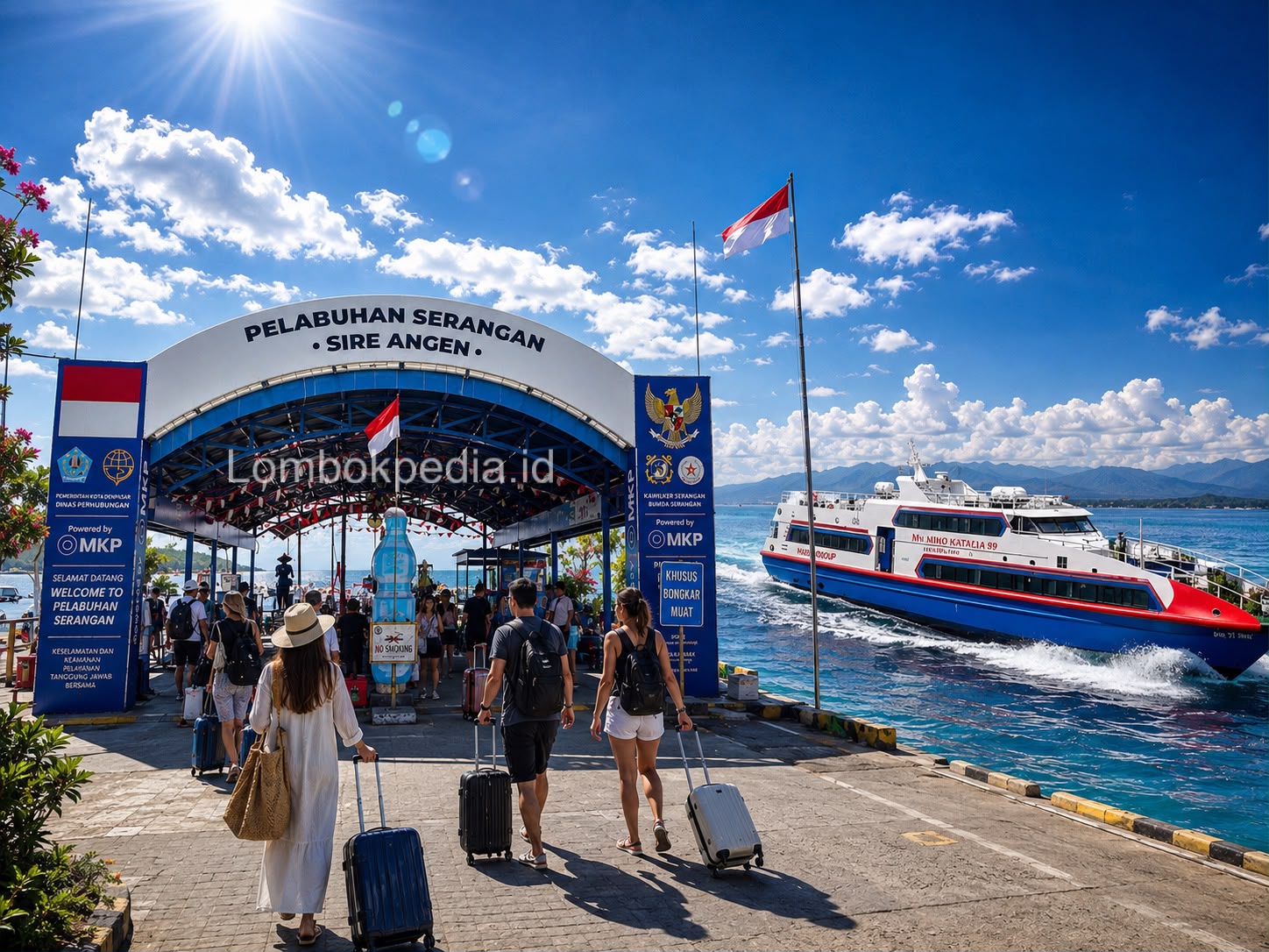 Pengalaman Seru Naik Fast Ferry Dari Serangan Bali ke Lombok