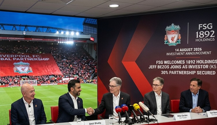 Jeff Bezos Masuk Liverpool, Tapi Bukan Jadi Bos Utama: Saham 30 Persen Dibeli Triliuner Dunia